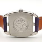 Hermes Cape Cod Tonneau Double Tour Watch, Stainless Steel, Leather Strap, Women's, White (CT1.210) - Image 6