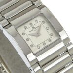 Baume & Mercier Catwalk Watch 12P Diamond MV045219 Stainless Steel Quartz Analog Display White Dial Ladies - Image 3