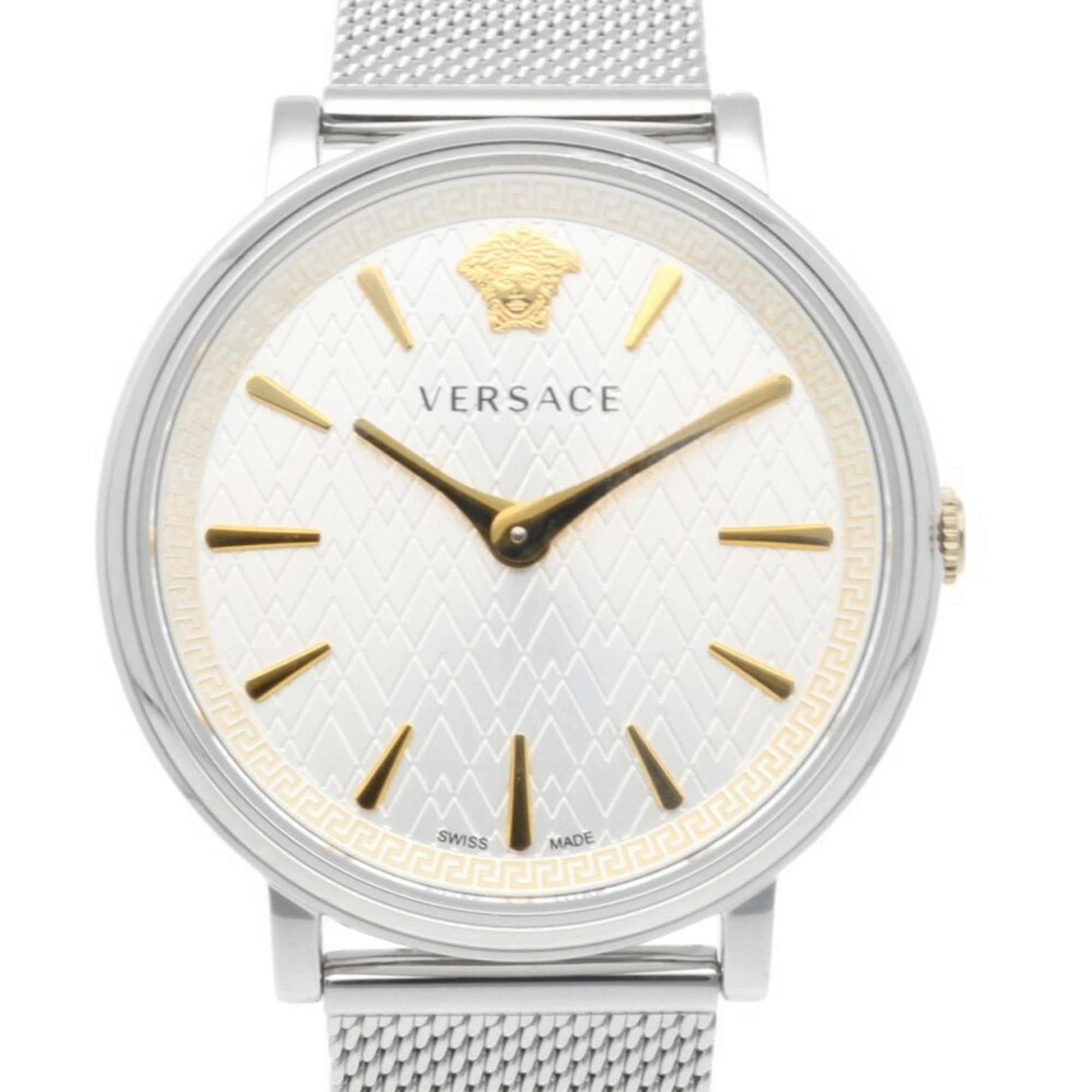 2000_c77e5372-dddb-4261-8f3c-2472b21cc48c.jpg Versace Icon Watch, Stainless Steel Quartz, Men's VERSACE - Image 1