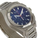 Gucci Pantheon Men's Watch 115.2/YA115235 Stainless Steel Quartz Chronograph with Black Dial - Image 3