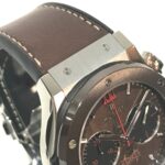 Hublot 521.NC.0589.VR.OPX14 Forbidden X Automatic with cigar box Wristwatch Silver Brown belt - Image 2
