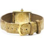 CARTIER Must Tank Vermeil Gold Plated Quartz Ladies Watch 5057001 - Image 5