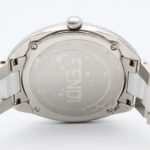Fendi Bugs Monster Watch, Stainless Steel, Women's, Black, 21000M - Image 5