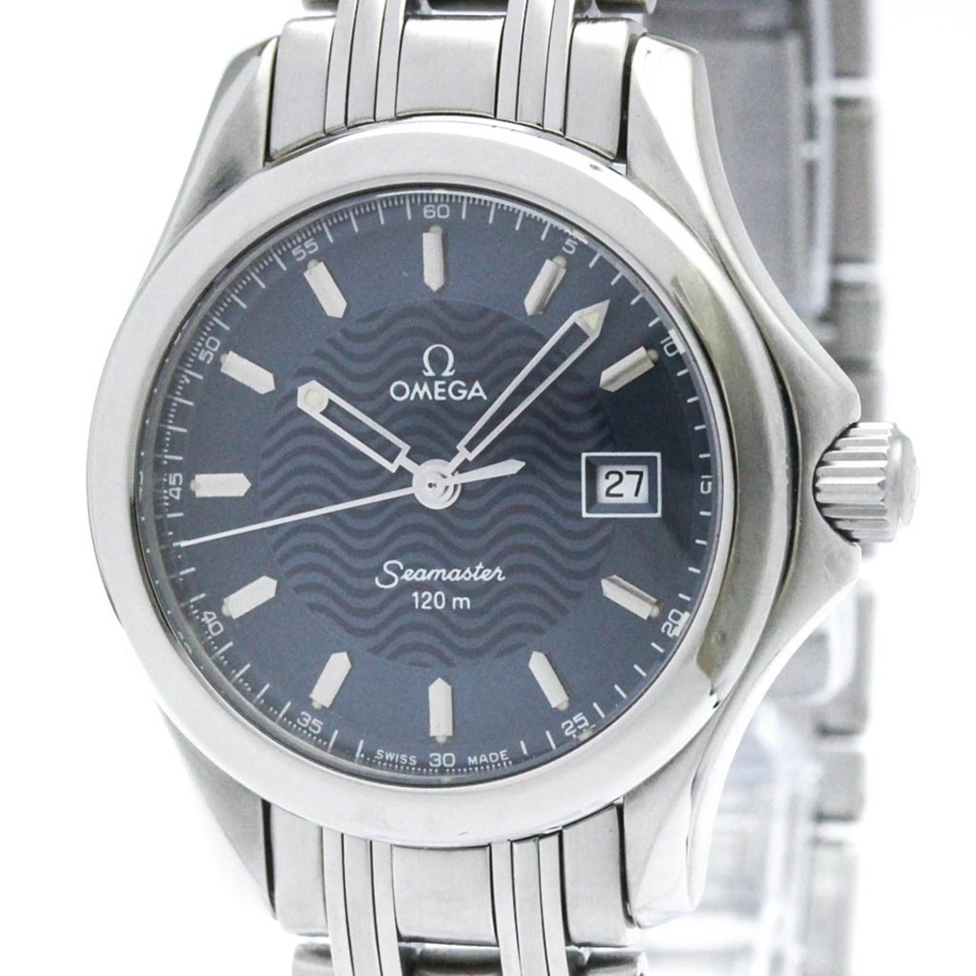 2000_ca5d725f-a792-494c-a4b0-74124e55a030.jpg OMEGA Seamaster 120M Steel Quartz Ladies Watch 2581.81 - Image 1