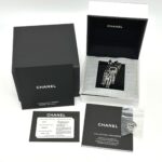 CHANEL Premiere Triple Bracelet Watch H3058 with Diamond Bezel, Stainless Steel/Ceramic, Black - Image 9