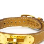 HERMES Kelly Watch Gold Plated Leather Quartz Ladies Watch - Image 8