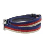 Gucci G Frame Tricolore Watch YA147502/147.5 Stainless Steel and Canvas Quartz Analog Display Multicolor Dial Women's - Image 4