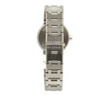 BVLGARI Watch BB23SS Quartz Black Dial Stainless Steel Women's - Image 4