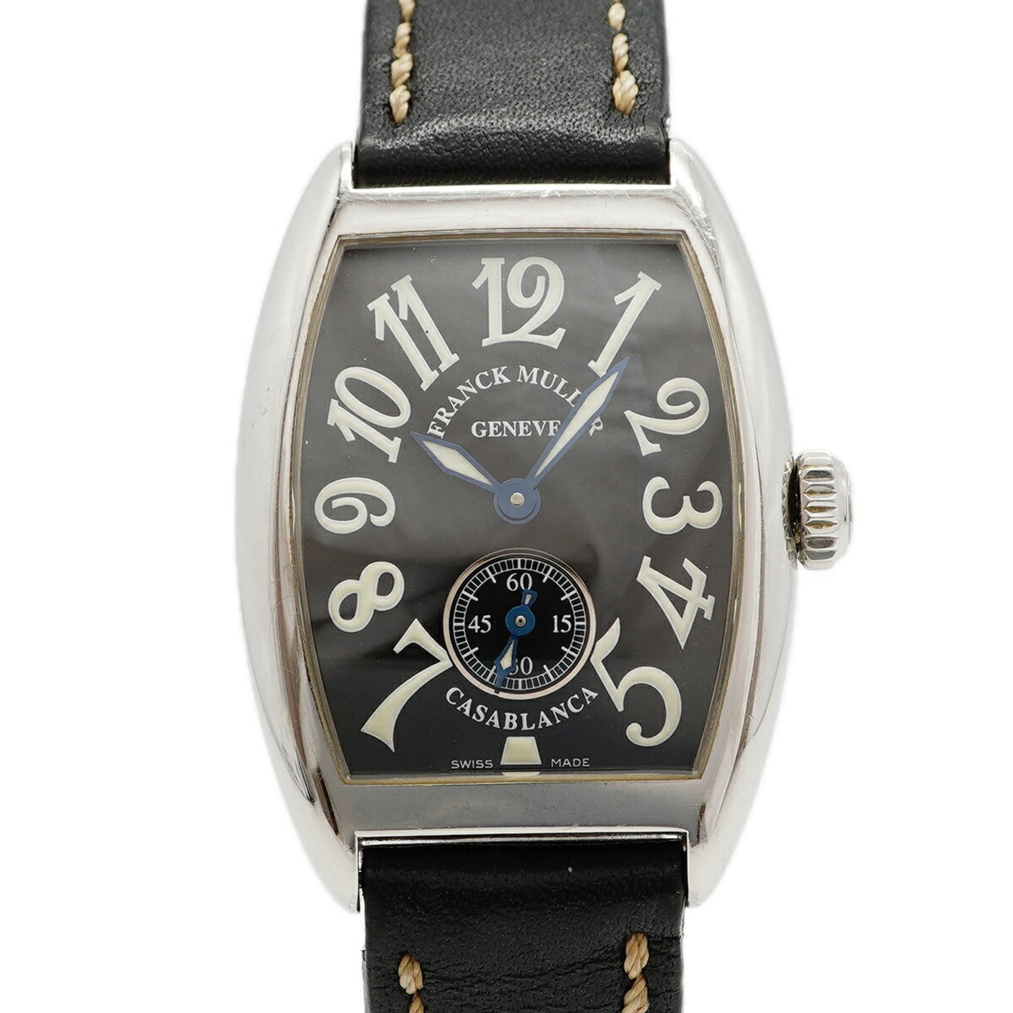 2000_cd03497a-0d26-4775-a9b0-d3406742cc05.jpg Franck Muller Casablanca Small Seconds 1750S6 Black Dial Wo - Image 1