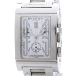 BVLGARI Rettangolo Stainless Steel Quartz Mens RTC49S