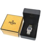 Fendi Classico 7000G Stainless Steel Navy Silver Quartz Watch 1914FENDI - Image 3