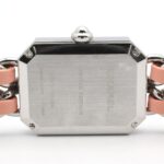 Chanel PremiÃ¨re Rock Limited Edition (1200 pieces worldwide) Stainless Steel Leather Strap Wo White with Shell H6359 - Image 6