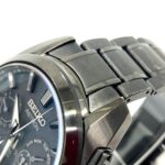 Seiko SBXC069/5X53-0AV0 Astron Global Line Day Date GPS Solar Radio-Controlled Wristwatch Titanium Men's Black - Image 7
