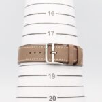 Hermes Arceau watch, stainless steel, leather strap, boys' size, white, AR5.510 - Image 7