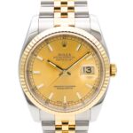 Rolex Datejust 116233 Stainless Steel & 18K Yellow Gold Combination Men's Watch ROLEX