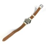 HERMES CL4.230 Clipper Nacle 12-Piece Diamond Wo with Leather Strap White Leather/Stainless Steel - Image 5