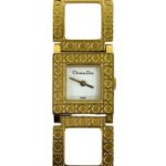 Christian Dior La Parisienne GP Quartz Wristwatch Gold 38450 - Image 4