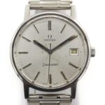 OMEGA Seamaster manual winding watch silver dial