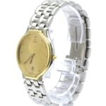 OMEGA De Ville Symbol K18 Gold Steel Quartz Mens Watch 196.0316 - Image 2
