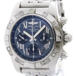 BREITLING Chronomat 44 Japan LTD MOP Steel Mens Watch AB0111