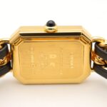 Chanel CHANEL PremiÃ¨re M Watch, Gold Plated Leather, Women's, Black, H0001 - Image 5