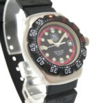 TAG Heuer Formula 1 374.508 Stainless Steel Rubber Black Quartz Watch with Dial 1729 - Image 6