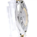 CARTIER Must 21 Gold Plated Steel Quartz Ladies W10075R6 - Image 8