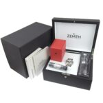 Zenith Chronomaster Revival El Primero Watch 50th Anniversary Limited Edition Model 03.A384.400 Stainless Steel Automatic Chronograph White Dial Men's - Image 9