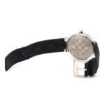 Louis Vuitton Tambour Damier Graphite QA073 SS Quartz Watch - Image 7