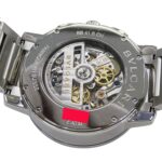 Bulgari BVLGARI Men's Watch, Brand: Chronograph Automatic AT Stainless Steel SS BB41SCH Silver Black - Image 7