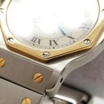 Cartier Santos Octagon LM W2001583 Ivory Dial ( & Wo) - Image 7