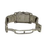 Bulgari BVLGARI Rettangolo watch, total weight 121g, stainless steel, quartz movement, silver dial, RTC49S - Image 7
