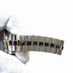 Christian Dior Crystal Diamond Bezel Watch, Total Weight 75.8g, Stainless Steel, Quartz, Black Dial, CD112116M001 - Image 9