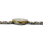 HERMES Arceau H Logo Belt Stainless Steel GP Quartz Wristwatch Silver Gold 34591 - Image 7