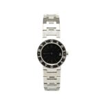 BVLGARI Watch BB23SS Quartz Black Dial Stainless Steel Women's - Image 2