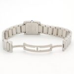 Cartier Tank FranÃ§aise SM Watch, Stainless Steel, Ladies, Silver Tone, WSTA0065 - Image 4