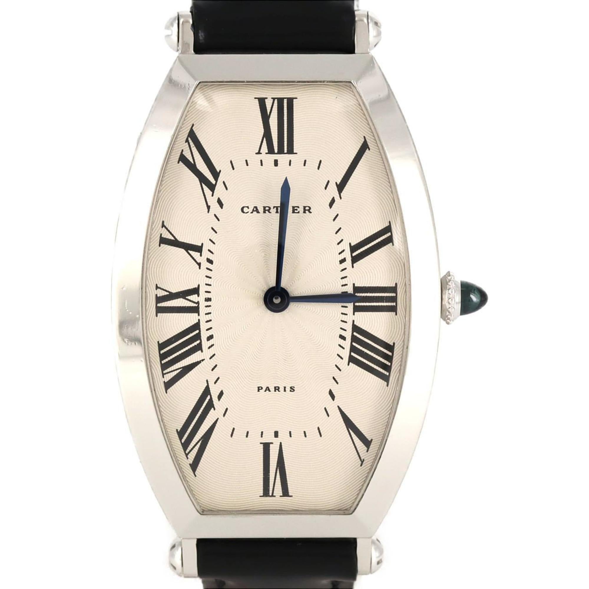 2000_d9d94b76-148d-46b5-8cc7-391e0b2a1068.jpg Cartier Tonneau LM PT W1509551 Watch Manual Winding - Image 1