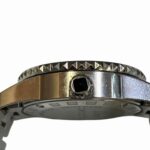 Christian Dior Crystal Diamond Bezel Watch, Total Weight 75.8g, Stainless Steel, Quartz, Black Dial, CD112116M001 - Image 8