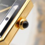 Chanel CHANEL PremiÃ¨re M Watch, Gold Plated Leather, Women's, Black, H0001 - Image 6