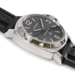 Panerai Luminor Manual Winding Men's Watch, Black Dial, PAM00000 - Image 3