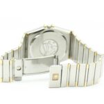 OMEGA Constellation 18K Gold Steel Quartz Mens Watch 396.1080 - Image 5