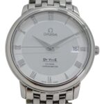 Omega De Ville Prestige 4574.31 Men's Watch, Brand Name, Date, Co-Axial Chronometer, Automatic, Stainless Steel (SS), Silver. - Image 2