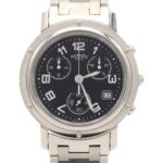 Hermes Clipper Chronograph CL1.910 SS Quartz