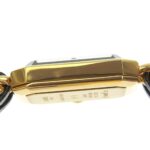Chanel CHANEL Premiere S Watch H0001 Gold Plated x Leather Quartz Analog Display Black Dial Ladies - Image 6