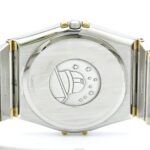 OMEGA Constellation 18K Gold Steel Quartz Mens Watch 396.1080 - Image 6