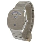Gucci Grip Watch, 157.3mm, Stainless Steel, Quartz Movement, Analog Display, White Dial, Men's - Image 2
