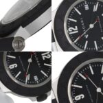 BVLGARI BB40AT Alum Date Watch Rubber Men's - Image 9