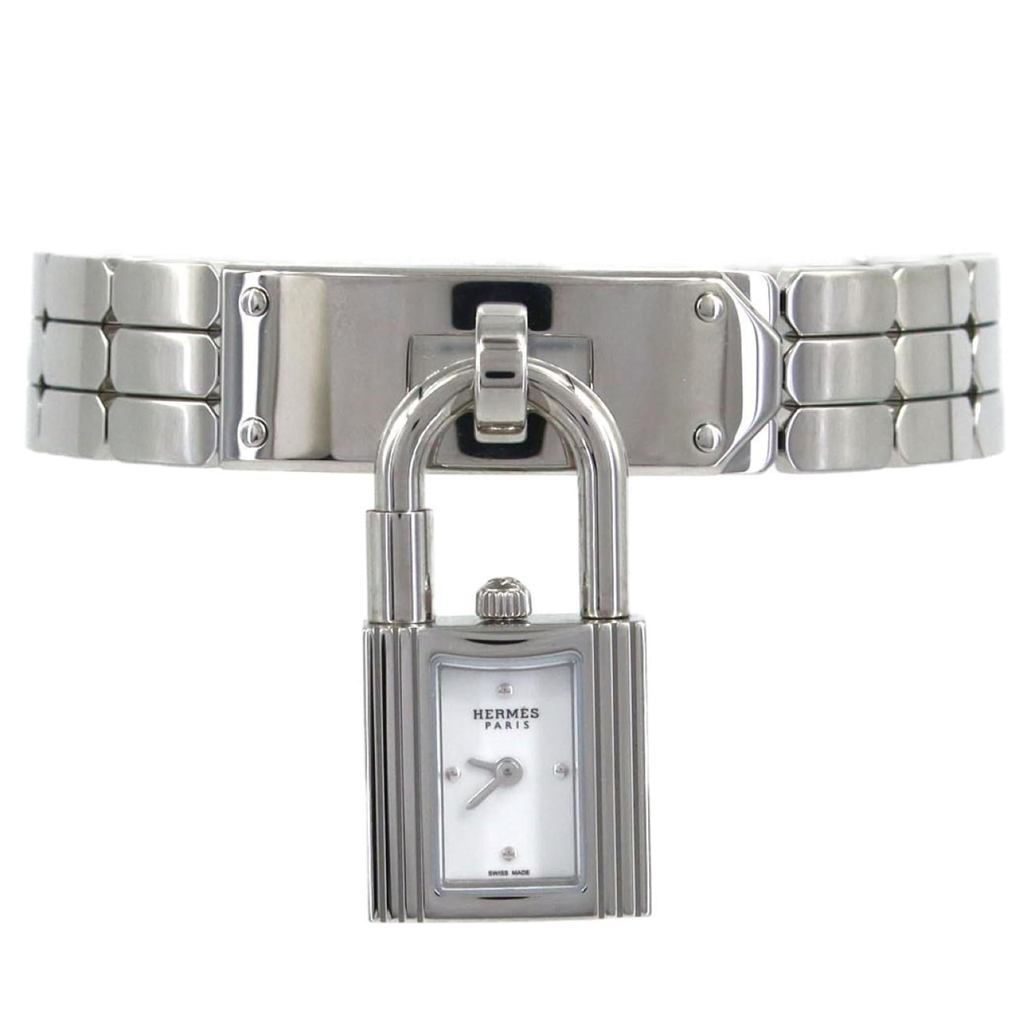2000_def7b434-78b9-4fff-a232-fb3ecf1e88eb.jpg Hermès Kelly KE4.110 Stainless Steel Quartz Watch - Image 1