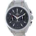 OMEGA Seamaster Aqua Terra 150m Co-Axial Chronometer GMT 231.10.43.52.06.001 Men's Watch Stainless Steel 40480