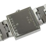 Bulgari BVLGARI Quadlard Watch SQ22SS Stainless Steel Black Quartz Analog Dial Women's - Image 5